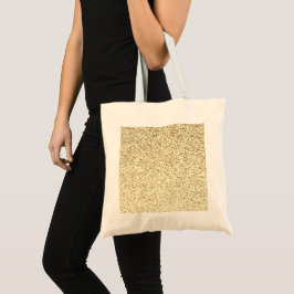 Bolsa Tote Brilho suave de luz dourada