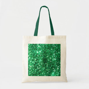 Bolsa Tote Brilho verde chamativo