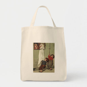 Bolsa Tote Brincalhões do Dia das Bruxas do vintage