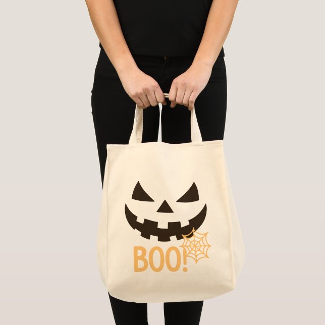 Bolsa Tote Brinde Spooky - Feliz Halloween (Frente (produto))