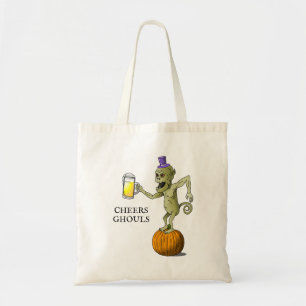 Bolsa Tote Brindes Espíritos de Halloween Doce ou Travessura