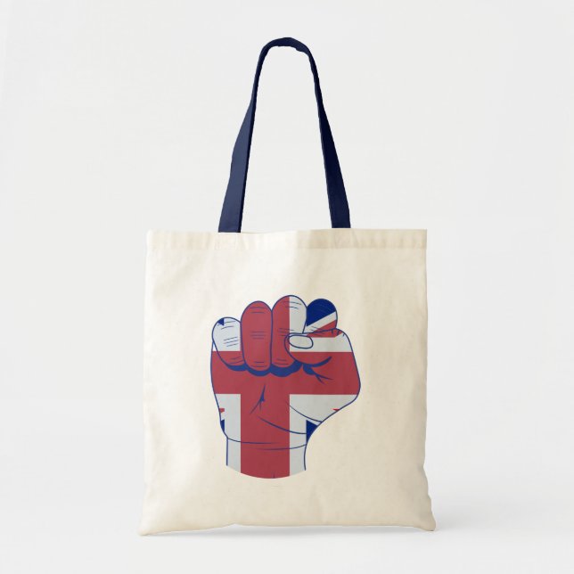 Bolsa Tote Britânico Levantado (Frente)
