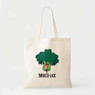 Bolsa Tote Brocco lambk Funny Veggie Broccoli Pun