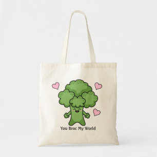 Bolsa Tote Broccoli Broc My World Tote Bag