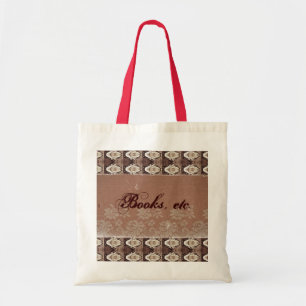 Bolsa Tote Bronze & laço de Steampunk