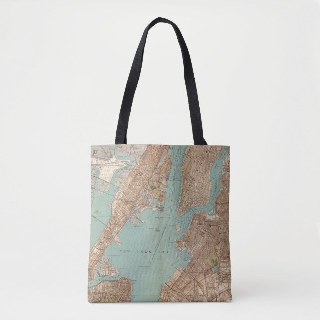 Bolsa Tote Brooklyn, Jersey City, e Hoboken (Frente)