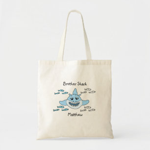 Bolsa Tote Brother Shark Personalized Beach Tote Bag