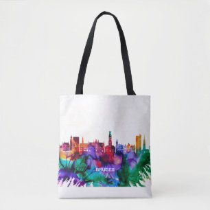 Bolsa Tote Bruges Skyline