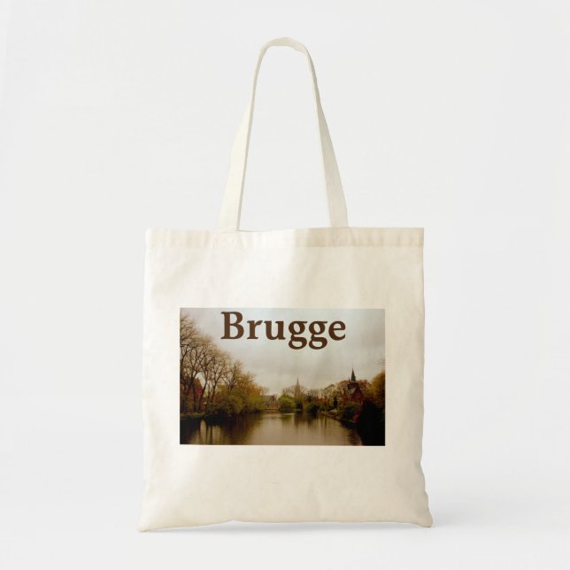 Bolsa Tote Bruges souvenir (Frente)