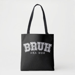 Bolsa Tote Bruh Aka Mãe Dia de as mães Engraçado Retro Vintag