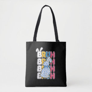 Bolsa Tote Bruh Páscoa para adolescentes crianças Felz pascoa