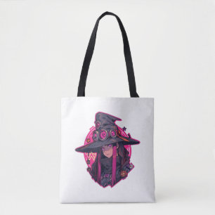 Bolsa Tote bruxa adolescente de Hlloween!