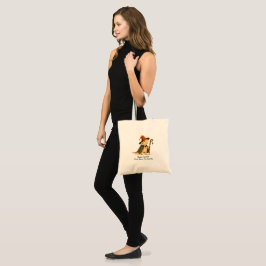 Bolsa Tote Bruxa Básica Aqui Só Pelo Doce Dragão Barbudo
