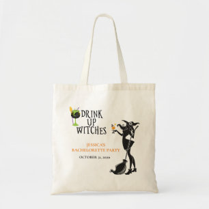 Bolsa Tote Bruxa do Halloween Beba Vem Solteira