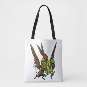 Bolsa Tote Bruxa do Oz Vintage, Dorothy, Macacos Voadores Mal