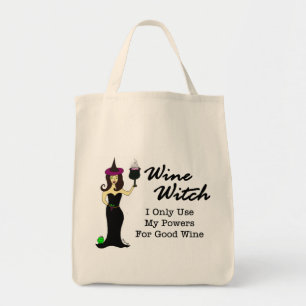 Bolsa Tote Bruxa do vinho
