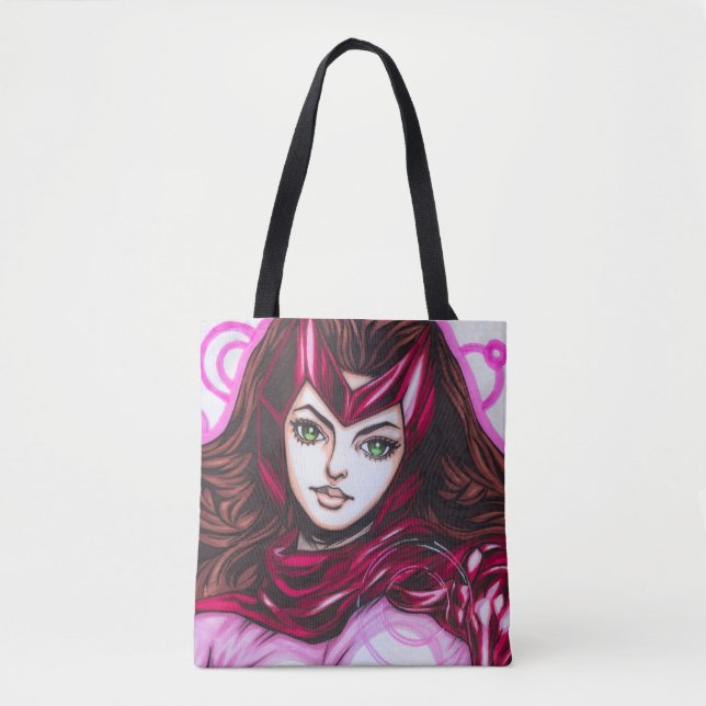 Bolsa Tote Bruxa Escarlate ~ Wanda Maximoff (Frente)