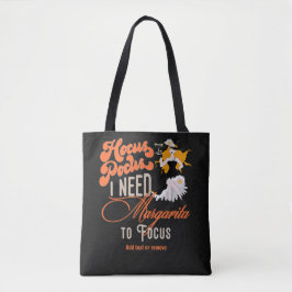 Bolsa Tote Bruxa Hocus Pocus Margarita Para Focar O Dia das B