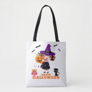 Bolsa Tote bruxa linda de meio-dia