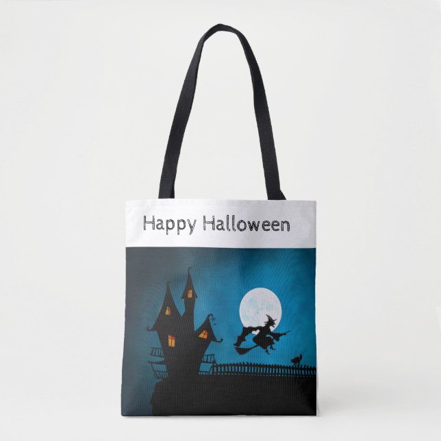 Bolsa Tote Bruxa Voadora (Frente)