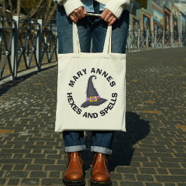 Bolsa Tote Bruxas Minimalistas Halloween Que Whimsical