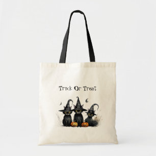 Bolsa Tote Bruxas Negras de Halloween