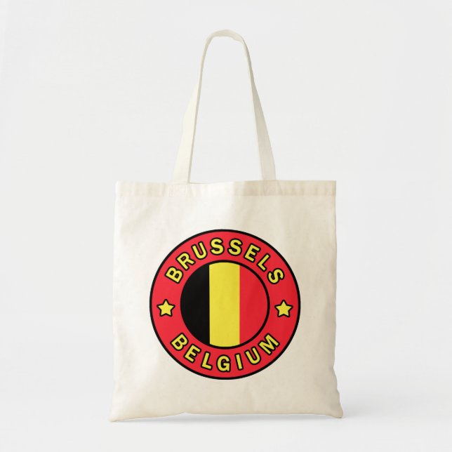 Bolsa Tote Bruxelas Bélgica (Frente)