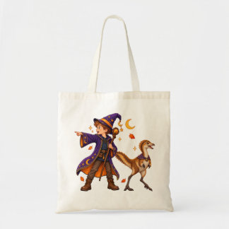 Bolsa Tote Bruxo & Mononykus Halloween