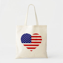 Bolsa Tote Btcnt do Heartflag dos EUA