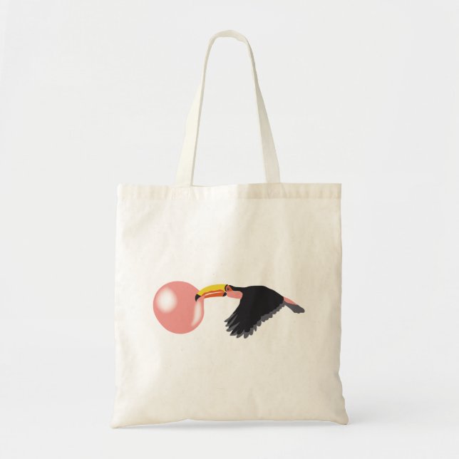 Bolsa Tote Bubble Gum Toucan Soprando Bolha (Frente)