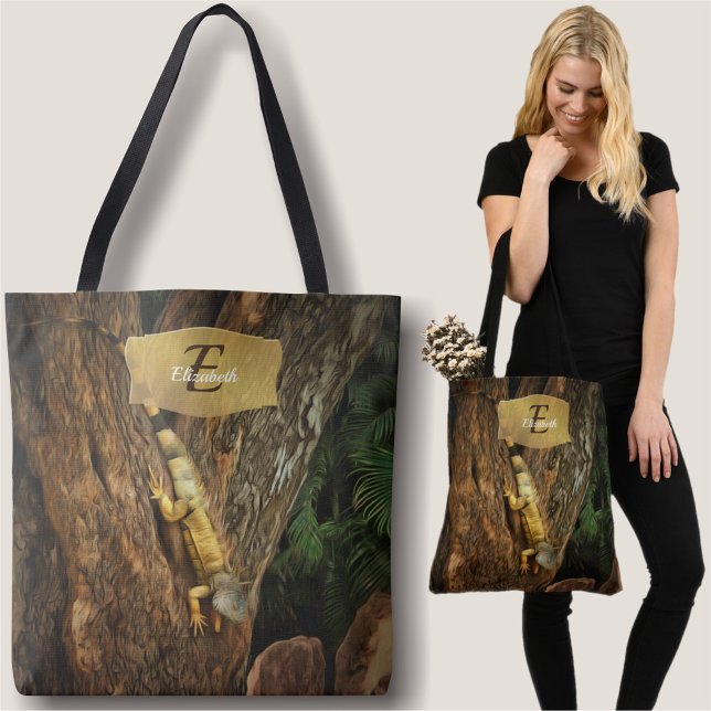 Bolsa Tote Bucerias Iguana 1069 (Criador carregado)