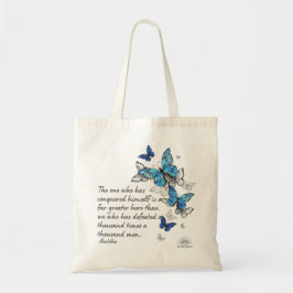 Bolsa Tote Buda citando o saco