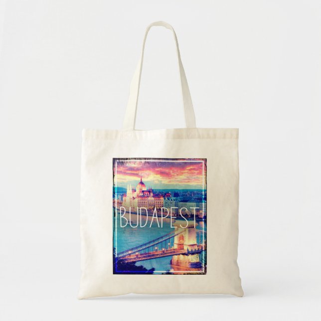 Bolsa Tote Budapeste, saco (Frente)