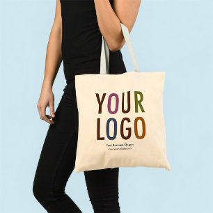 Bolsa Tote Budget Custom Cotton Tote Bag with Logo No Minimum