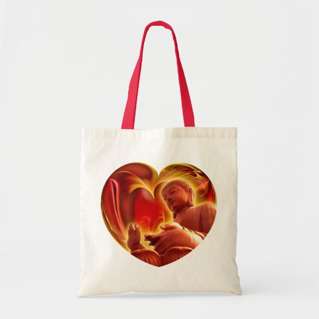 Bolsa Tote BUDHA Heart (Frente)