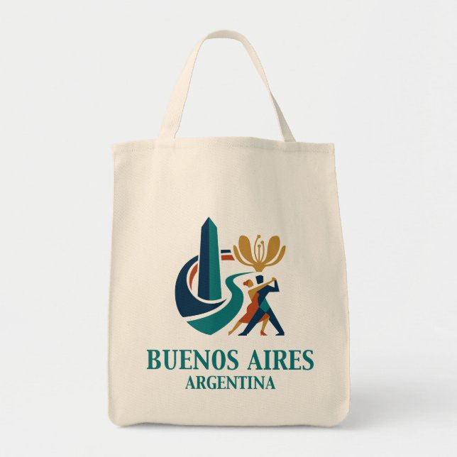 Bolsa Tote Buenos Aires Argentina (Frente)