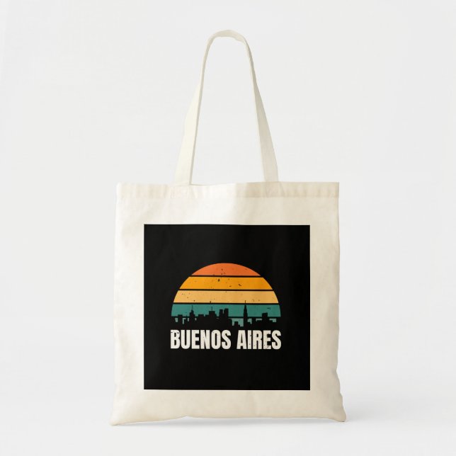 Bolsa Tote Buenos Aires Retro  (Frente)