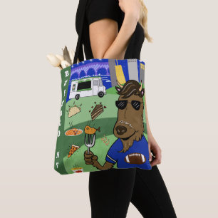 Bolsa Tote Búfalo Bisonho NY 716 Caminhão de Comida da Cidade