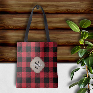 Bolsa Tote Búfalo Cheque Russo Chic
