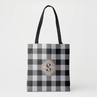 Bolsa Tote Búfalo Cheque Russo Chic