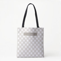 Bufalo tartan moderno bege natural personalizado