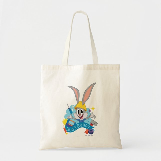 Bolsa Tote BUGS BUNNY BUILDERS™| Arte do Personagem do BUGS B (Frente)