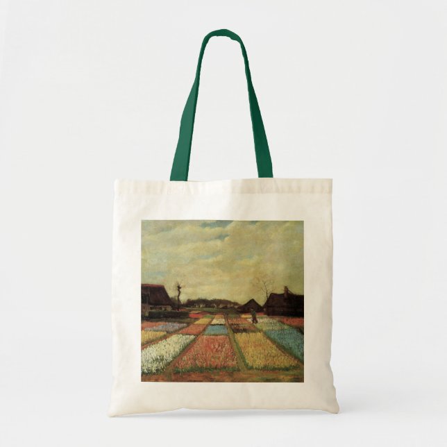 Bolsa Tote Bulb Fields por Vincent van Gogh (Frente)