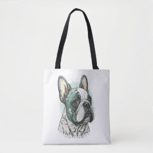 Bolsa Tote Buldogue francês
