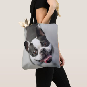 Bolsa Tote Buldogue francês das imagens de Getty