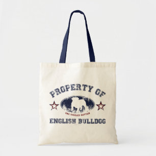 Bolsa Tote Buldogue inglês