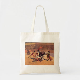 Bolsa Tote Bull Fight in Mexico (por Frederic Remington)