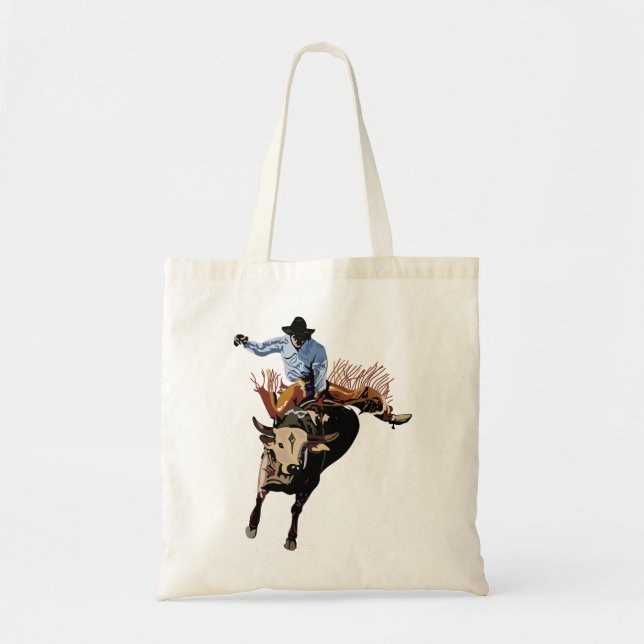 Bolsa Tote Bull Rider (Frente)