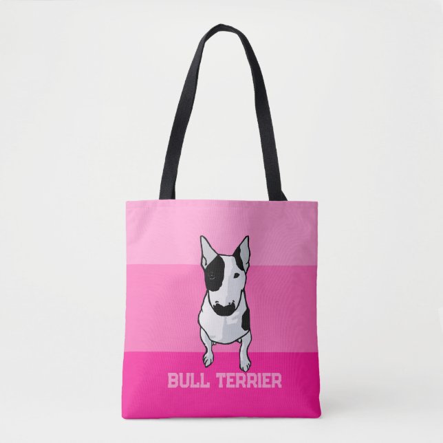 Bolsa Tote Bull Terrierトートバック トートバッグ (Frente)