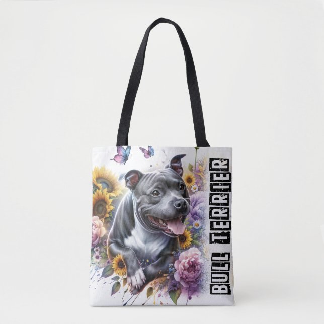 Bolsa Tote Bull Terrier (Frente)